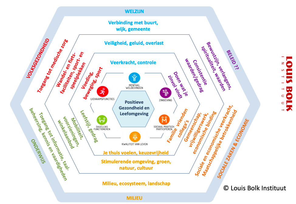 De wijk gezonder maken met het Spinnenweb - Institute for Positive Health